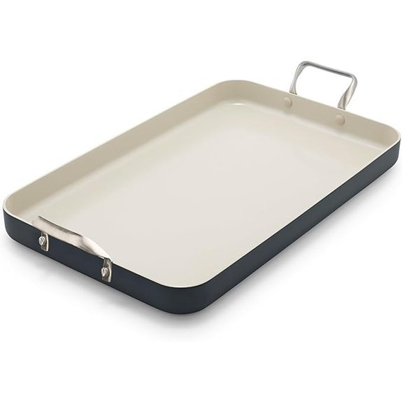 greenpan double burner griddle pan