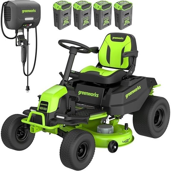 greenworks 60v riding lawn tractor