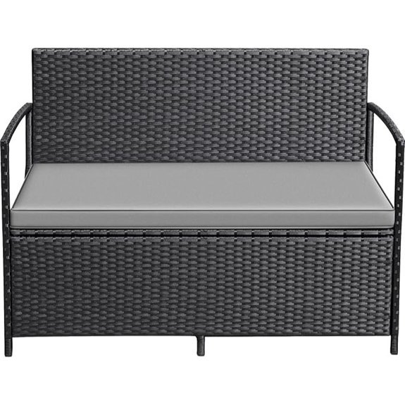 greesum patio loveseat storage