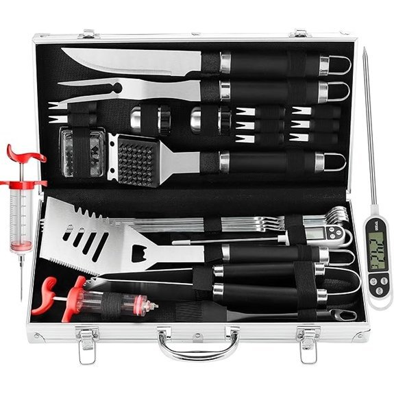 grilljoy 24 piece bbq set