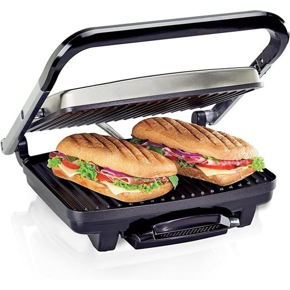 hamilton beach panini press model 25410