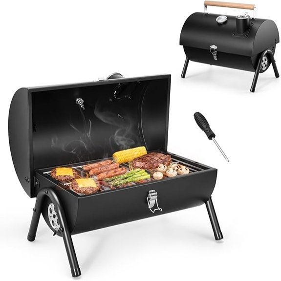 hasteel portable charcoal grill