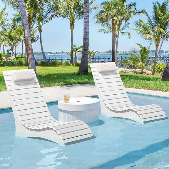 hdps fade resistant lounge chairs