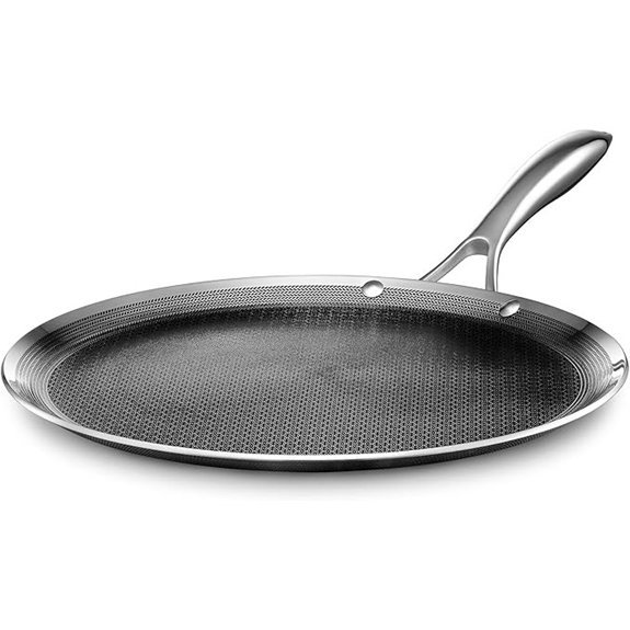 hexclad 12 inch griddle pan