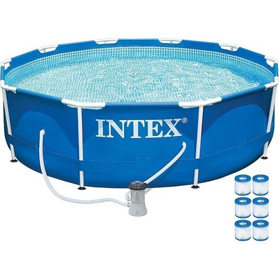 intex 4 person pool set