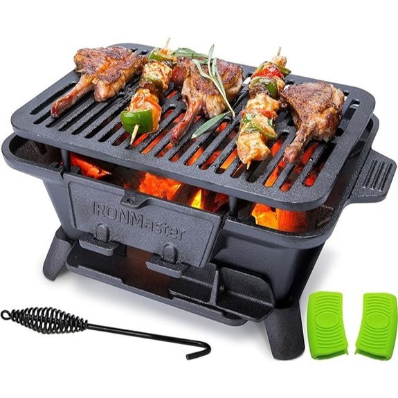 ironmaster portable hibachi grill