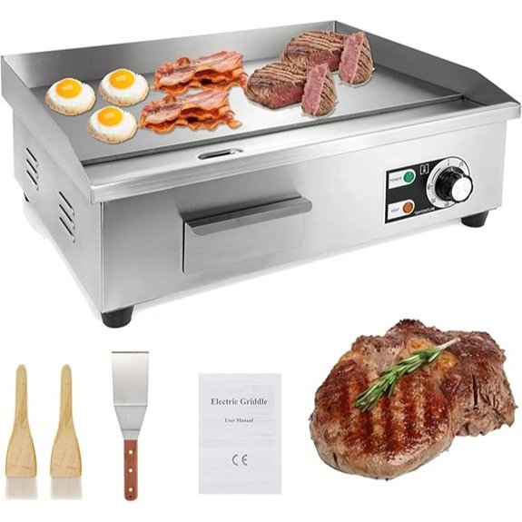 ironwalls 22 commercial griddle