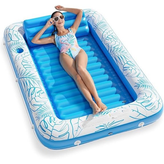 jasonwell inflatable tanning pool lounger