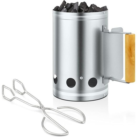 joyfair charcoal chimney starter set