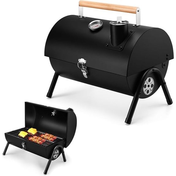 joyfair portable charcoal grill