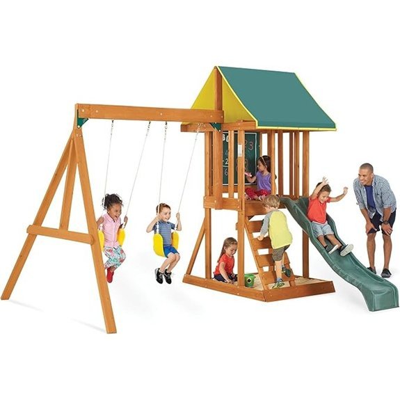 kidkraft appleton swing set