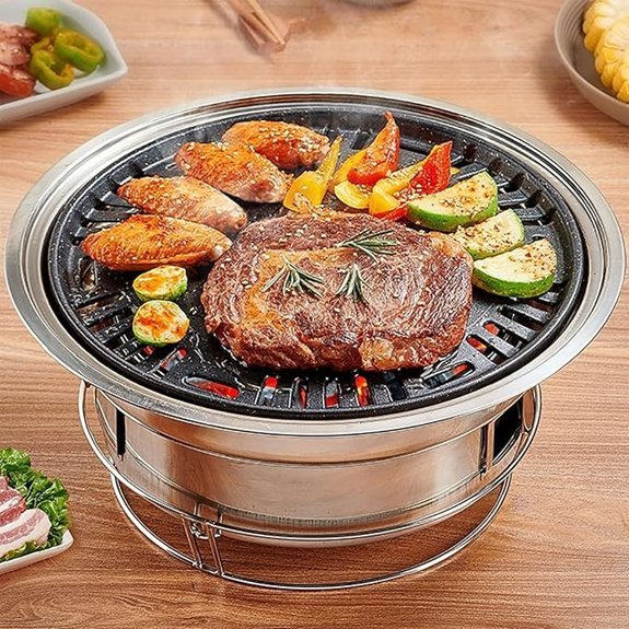 korean bbq portable grill