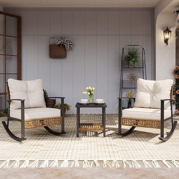 lausaint beige outdoor set