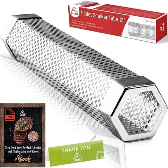 lizzq pellet smoker tube 12