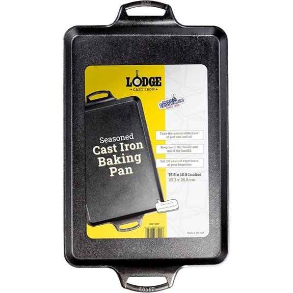 lodge seasoned cast iron pan