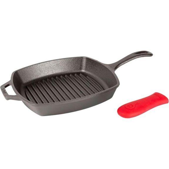 lodge square cast iron pan