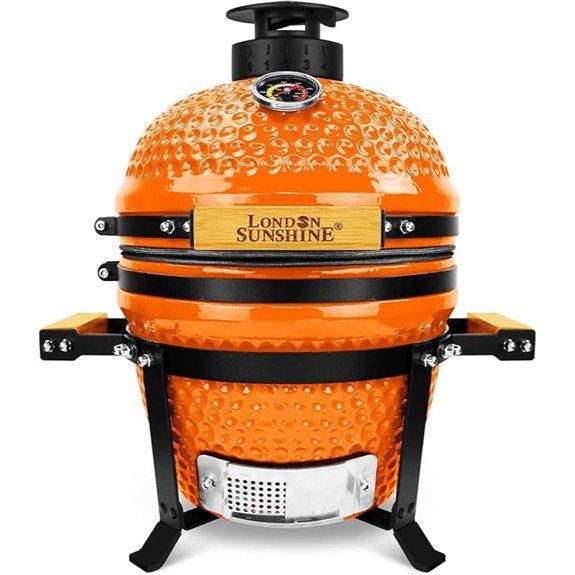 london sunshine 13 inch ceramic kamado