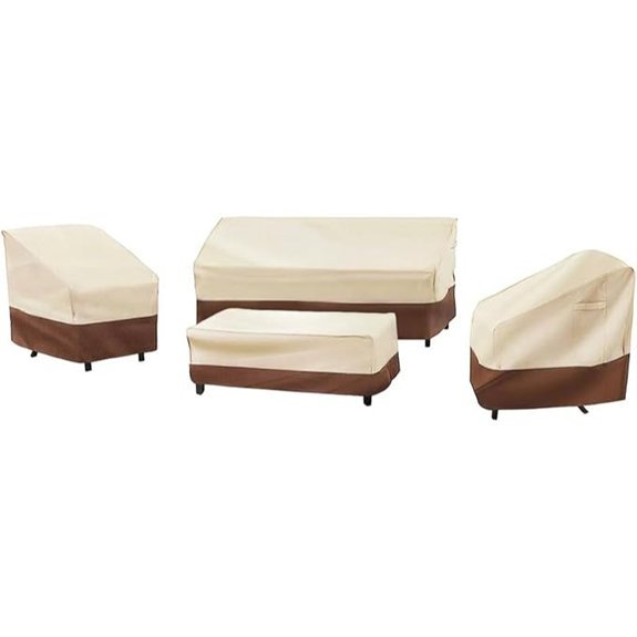 loriano waterproof patio furniture cover set