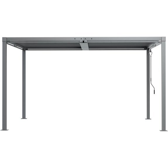 louvered aluminum pergola 10