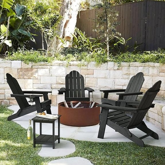 lue bona adirondack chair set
