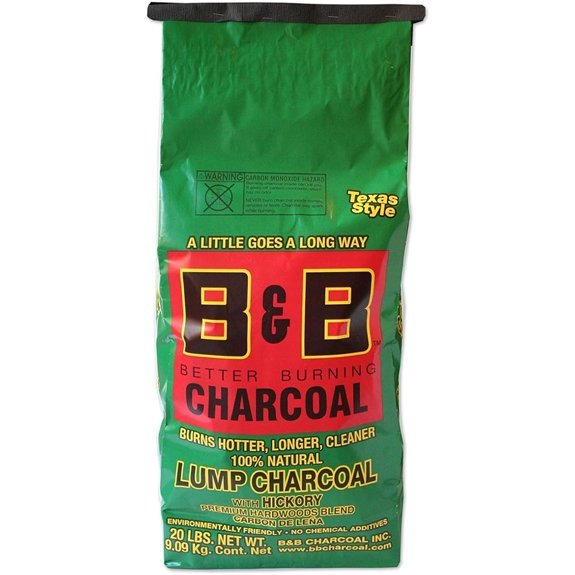 lump charcoal hickory 20lb