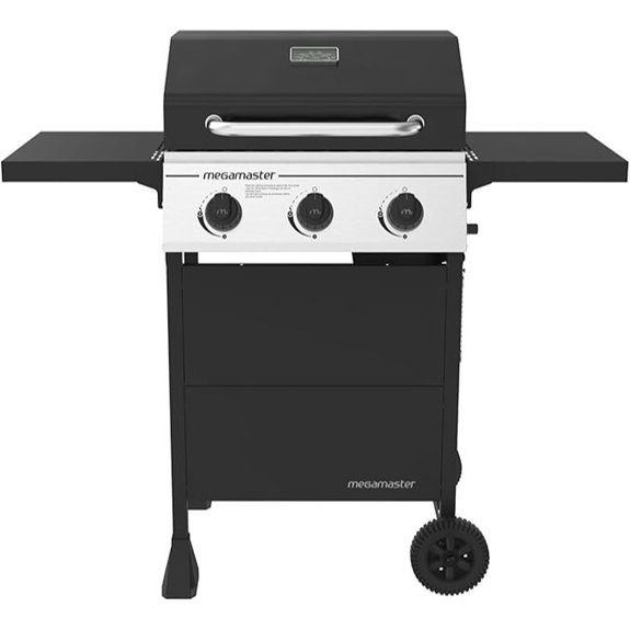 megamaster 3 burner grill model 720 0988