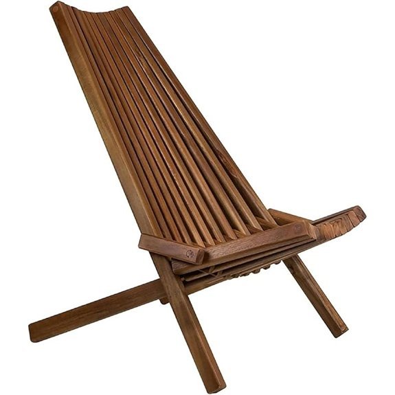 melino folding adirondack chair