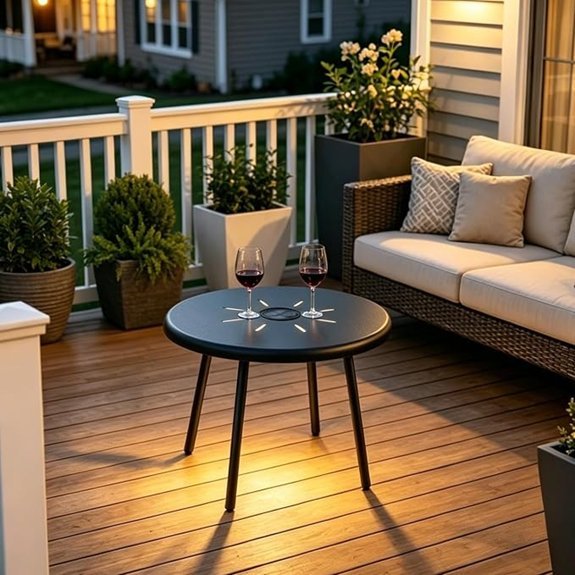 meluvici solar led table