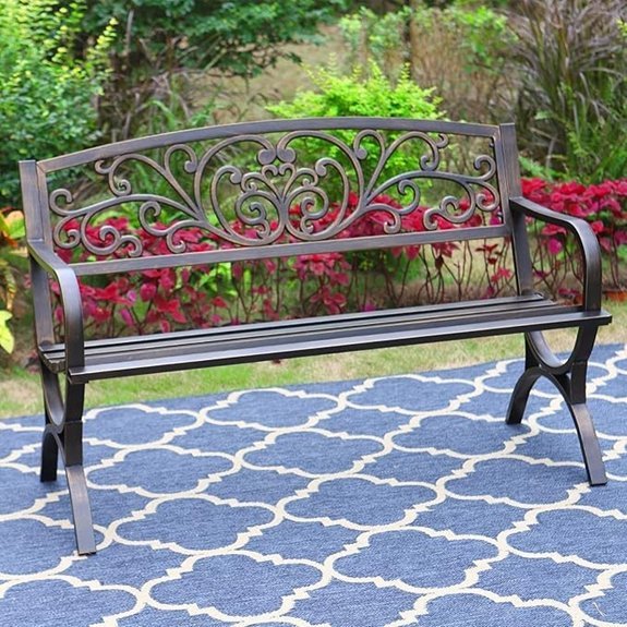 mfstudio 50 cast iron bench