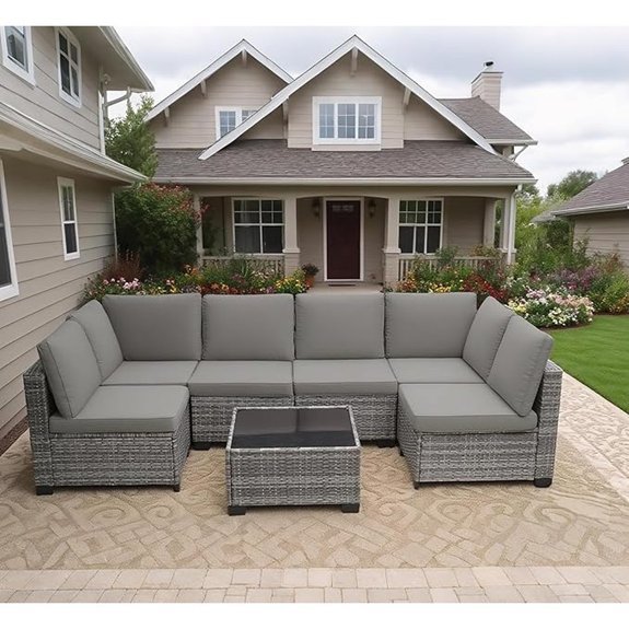 mojito 7 piece patio set