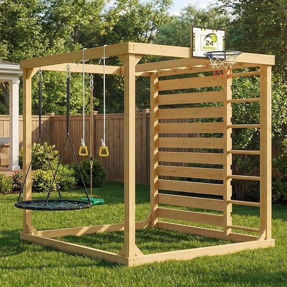 moomon 8 in 1 playground system