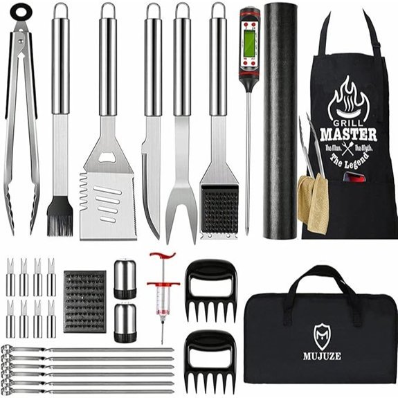 mujuze 31 piece grill set