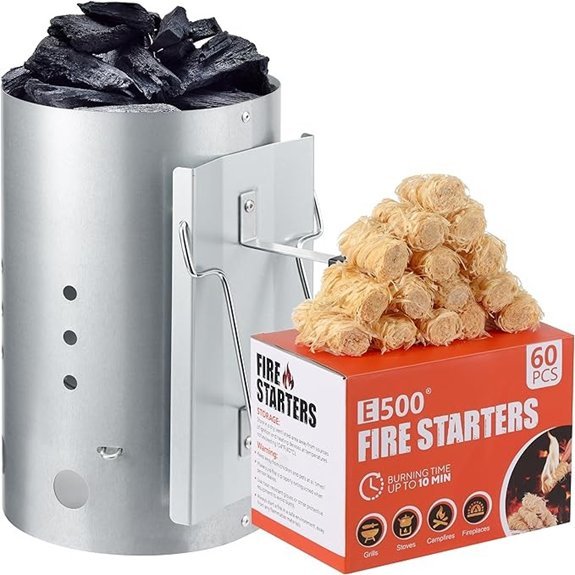 natural fire starters 60 pack