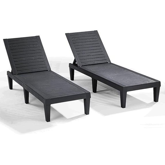 nestl patio chaise lounge chairs