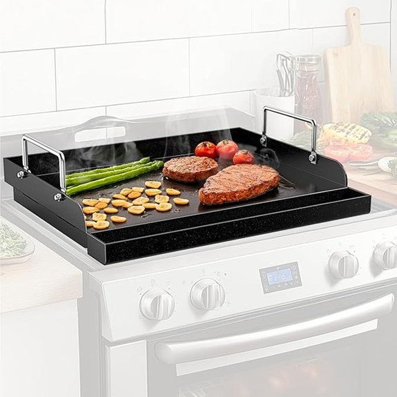 nonstick nanoceramic griddle plate