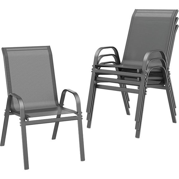onbrill stackable chair set