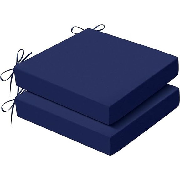 outdoor chair cushions 2 pack
