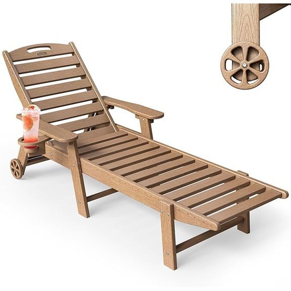 outdoor chair with adjustable backrest