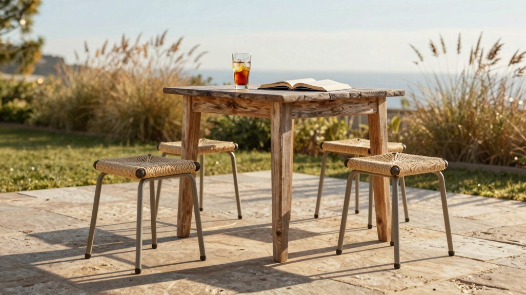 outdoor high top tables and chairs collection for 2026