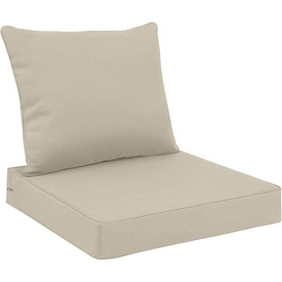 outdoor seat cushion set 24x24