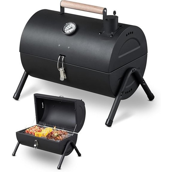 outvita portable charcoal grill details