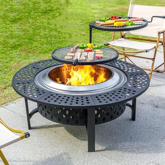 outvue smokeless fire pit
