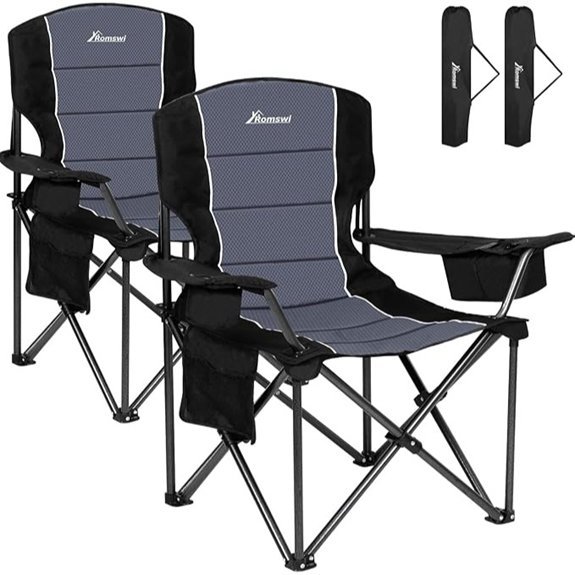 oversized camping chairs 500lbs