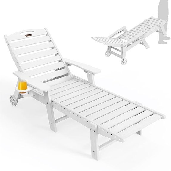 oversized outdoor chaise lounge