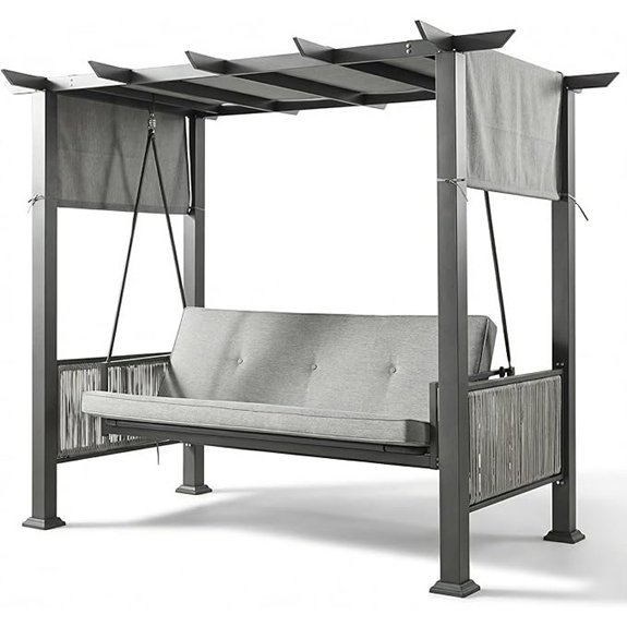 pamapic 2 in 1 swing bed