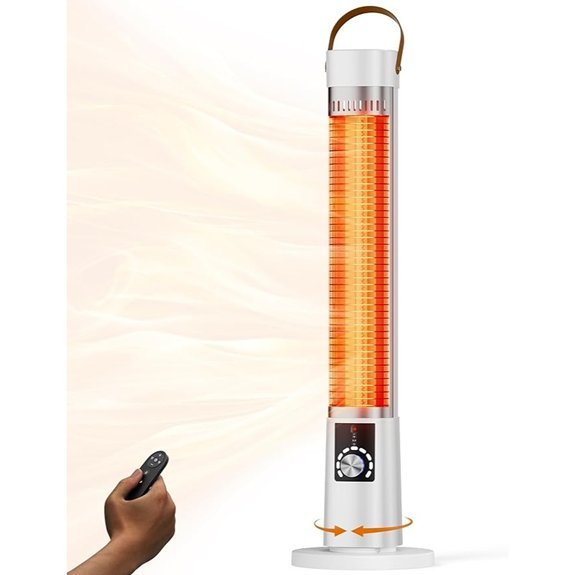 patio heater infrared 1500w