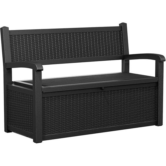 patiozen 80 gallon outdoor storage bench