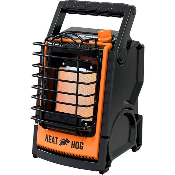 portable propane radiant heater 9 000 btu