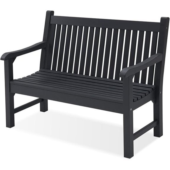 psilvam black all weather bench