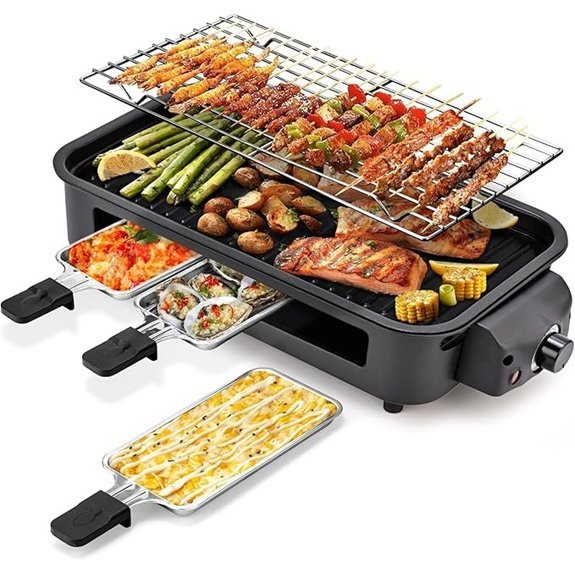pukomc indoor grill temperature control